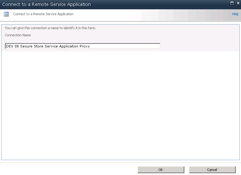 secure store application proxy