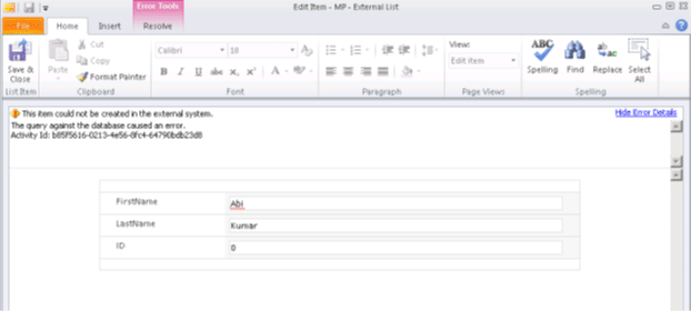 ID column1 in sharepoint