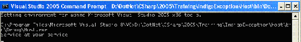 Exception Handling in WCF using Fault Contract