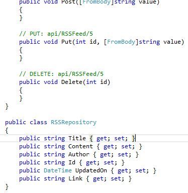 Simple Way to Create RSS Feed With Web API