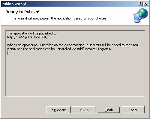 Application Development Using Clickonce In Visual Studio 2005 Application Development Using Clickonce In Visual Studio 2005