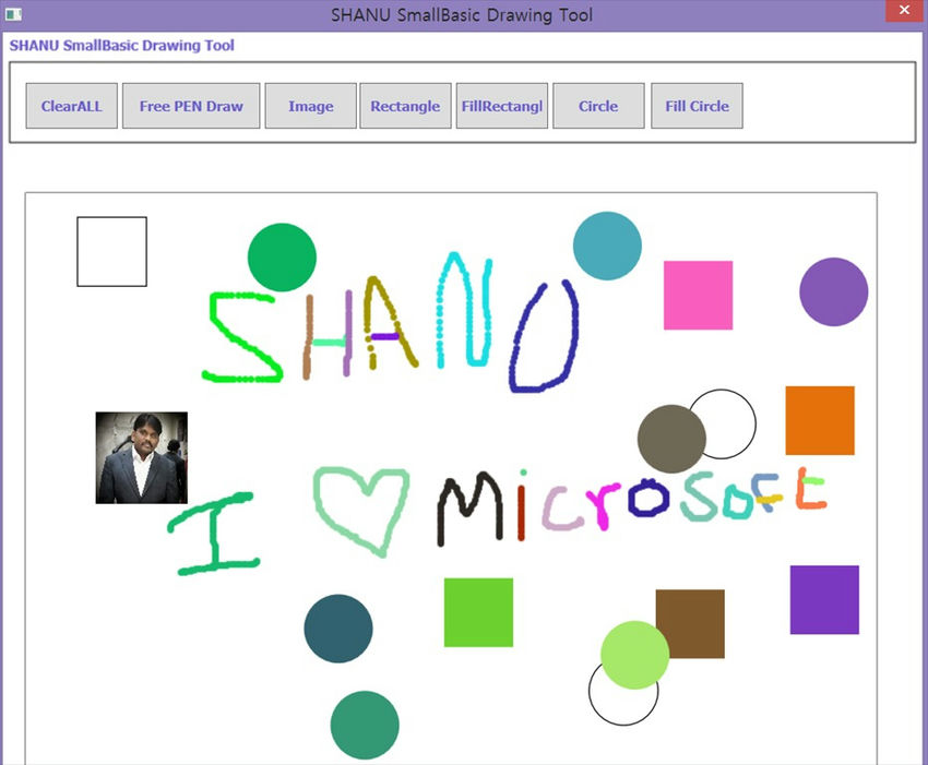 Microsoft Small Basic: Painting Tool Using Graphics Window
