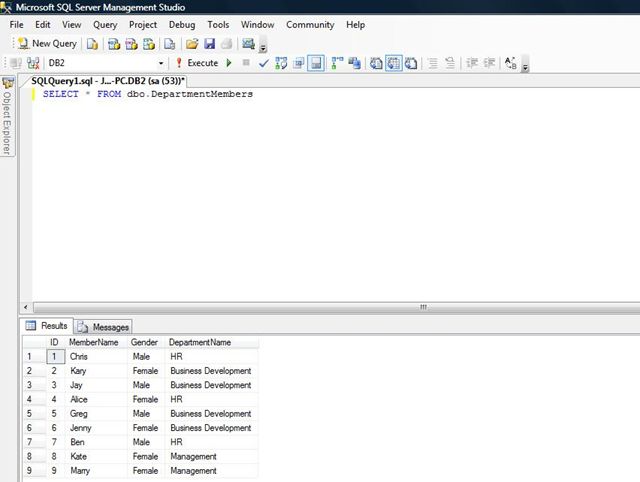NTile Function in SQL Server