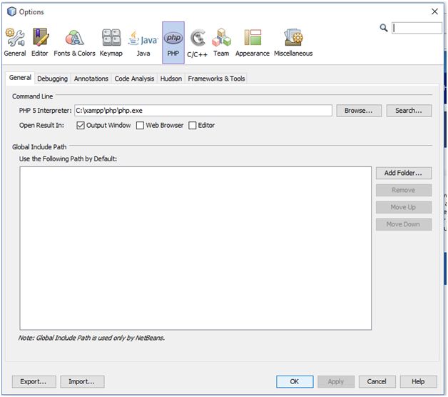 How to start php programming on netbeans