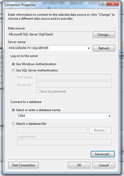 CRUD Operation In Entity Framework With MVC - Part 1