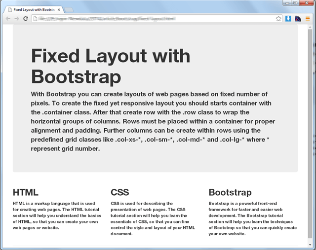 Getting Started With Bootstrap