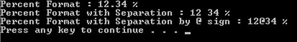 Percent ("P") Format Specifier In C#