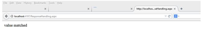 display transaction completed successfully