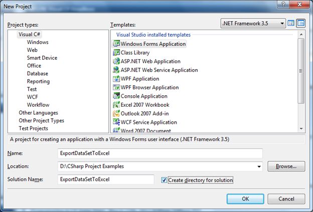 Windows Forms Application