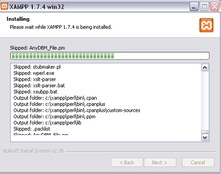 Installation of XAMPP Server to run PHP program