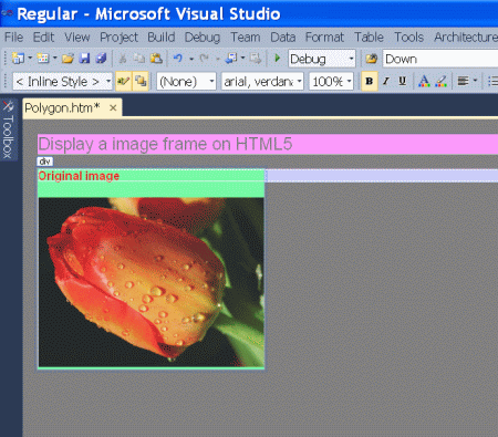 Create Image Frame Gallery Using HTML5