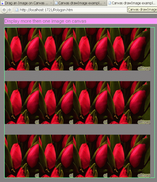 Create Image Frame Gallery Using HTML5