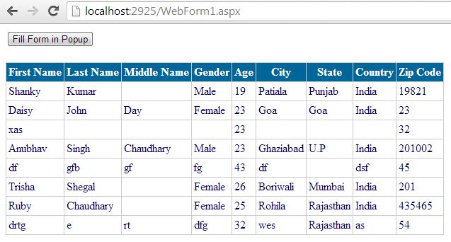 call jquery from code behind
