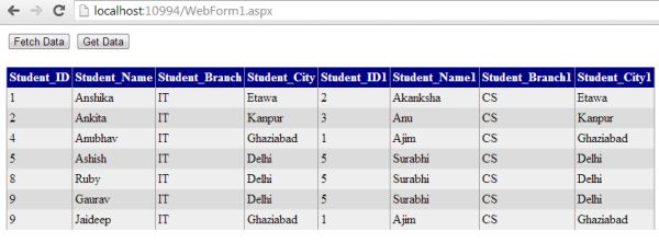 Export SQL Data to Excel Using ASP.Net