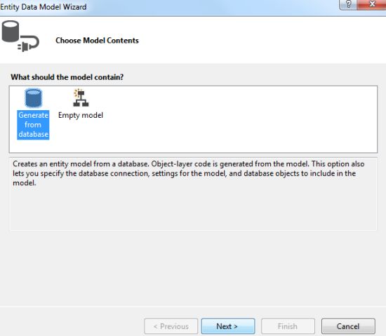 Generate From Database