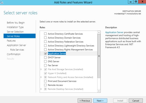 TCP Port Sharing and Web Server(IIS) Under Application Server in ...