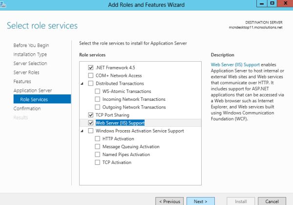 TCP Port Sharing and Web Server(IIS) Under Application Server in ...