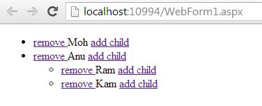 unobtrusive event handlers using knockout