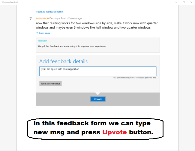Upvote