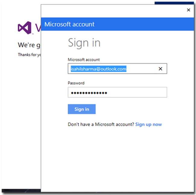 sign in to my microsoft account