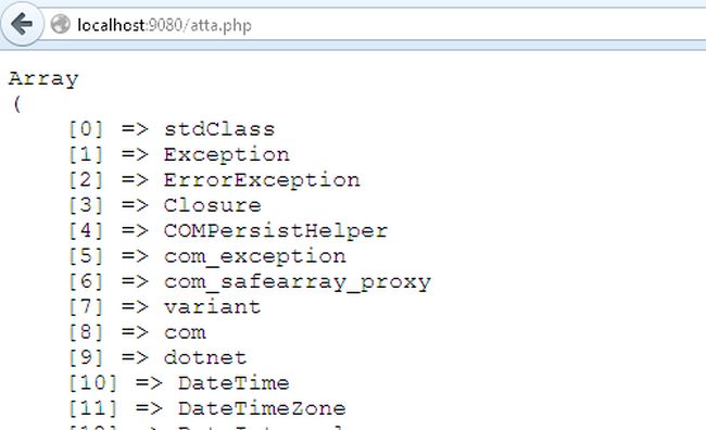 Class and Object Function in PHP