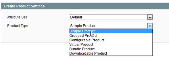 select simple product