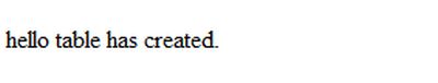 pdo query for creating table