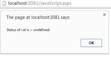 Undefined with Var Value