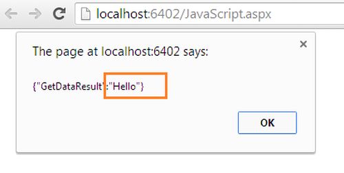Output method in WCF service
