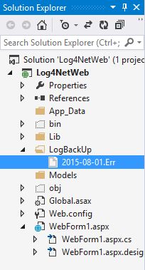 LogBackUp
