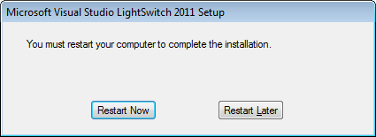 Visual Studio LightSwitch 2011