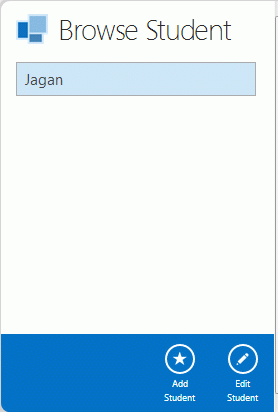 HTML web application