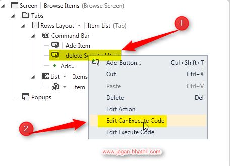 How to Delete a Record From Collection in LightSwitch HTML Client