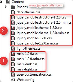 HTML Client Content Folder