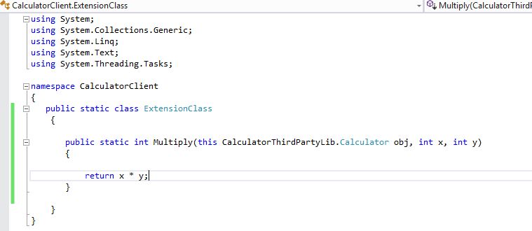 Create And Use An Extension Method In C#
