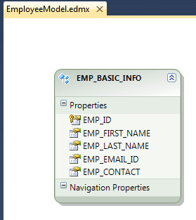 Entity Model and another from database