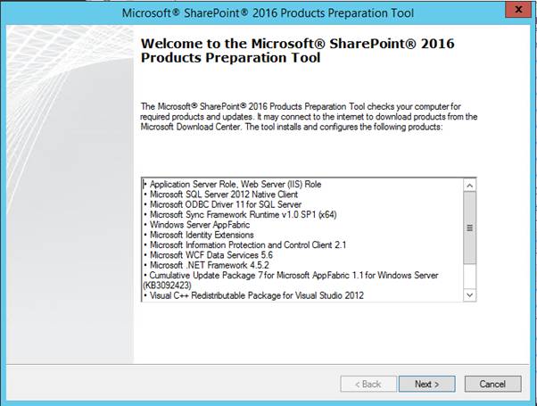 prerequisiteinstaller