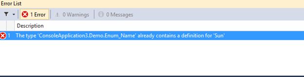 variable must be unique
