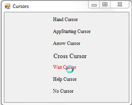 WaitCursor