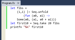 unfold-function Example