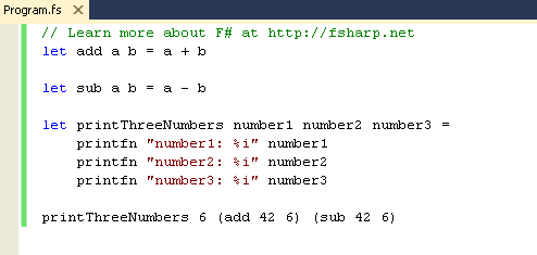 The Concept of Functions And Variables in F#