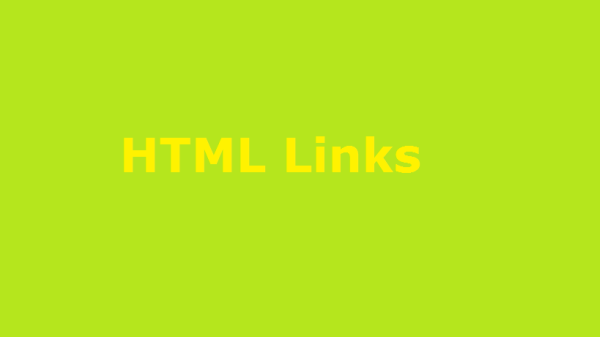 HTML Link