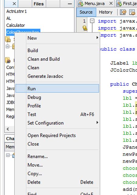 Change Listener in Java