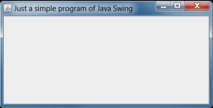 Introduction To Swing In Java