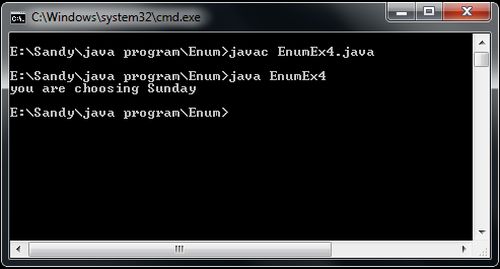 Introduction To Enum In Java