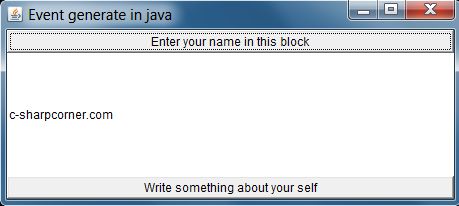 Introduction To Event Handling In Java