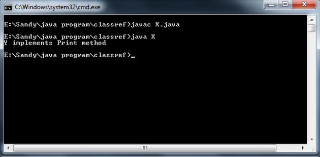 Java Class References