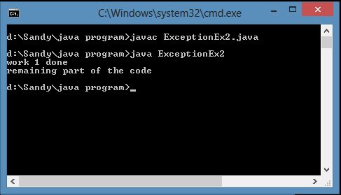 Multiple Exceptions In Java 7 New Concept