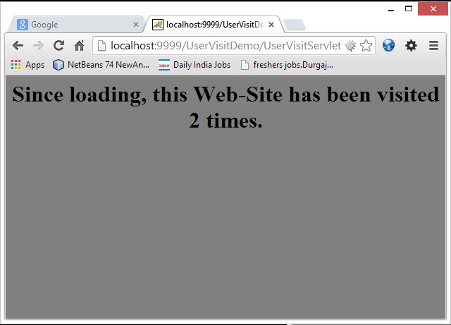 Session Tracking Using Servlet in Java