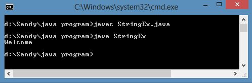 String In Switch-Java 7 New Concept